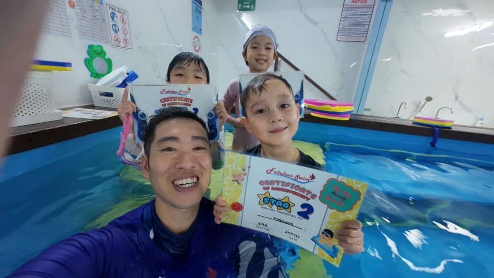 Swim coach certification